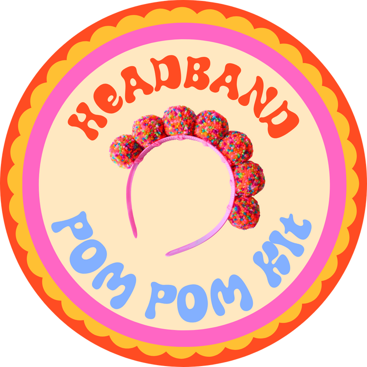 Confetti Pom Pom Headband Kit