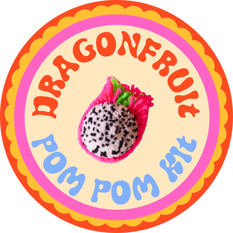 Fruit Bauble Pom Pom DIY Kit - Choose your fruit
