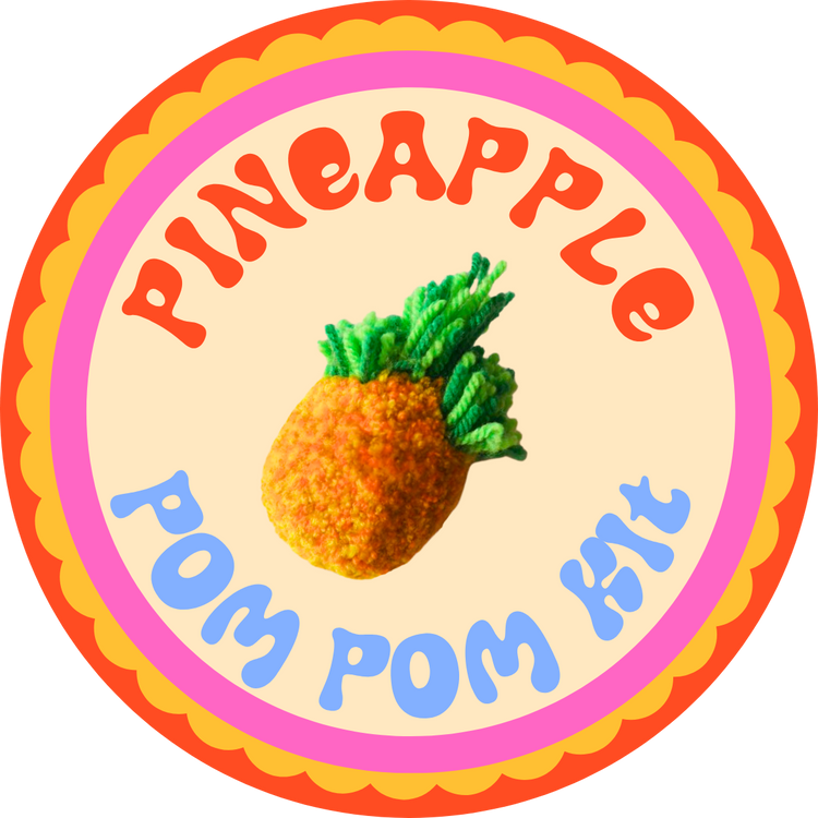 Fruit Bauble Pom Pom DIY Kit - Choose your fruit