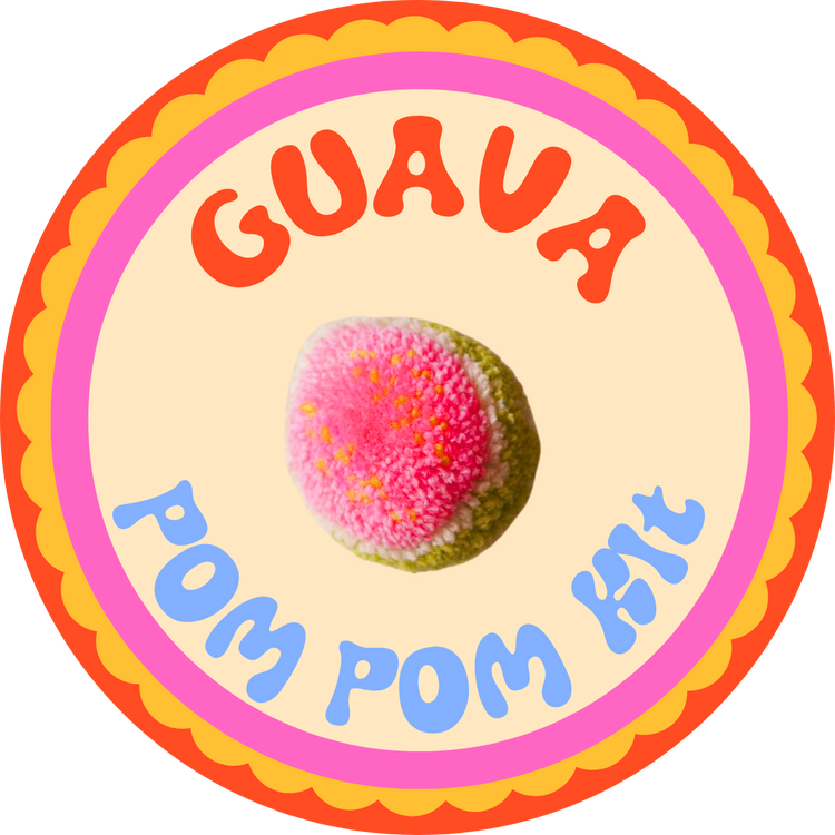 Fruit Bauble Pom Pom DIY Kit - Choose your fruit