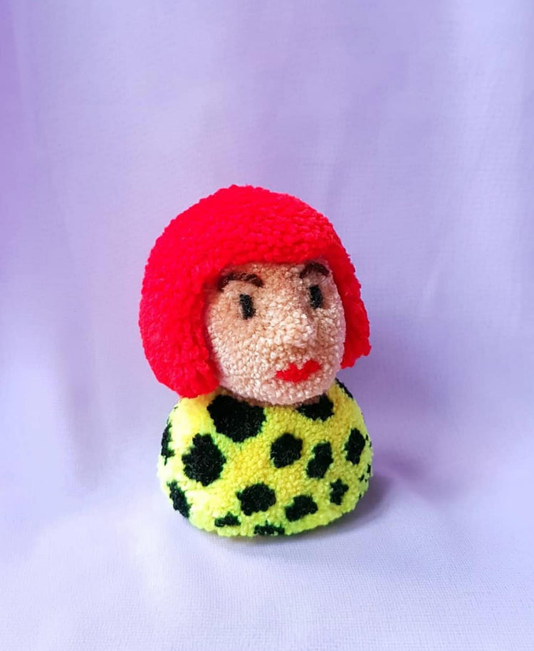 Custom Pom Pom Person