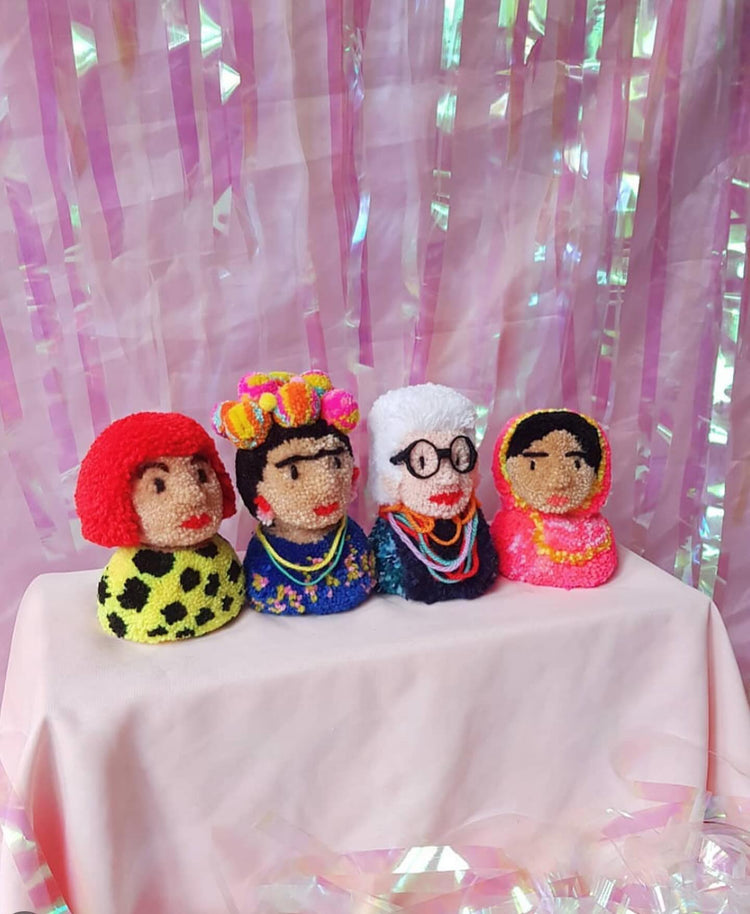 Custom Pom Pom Person