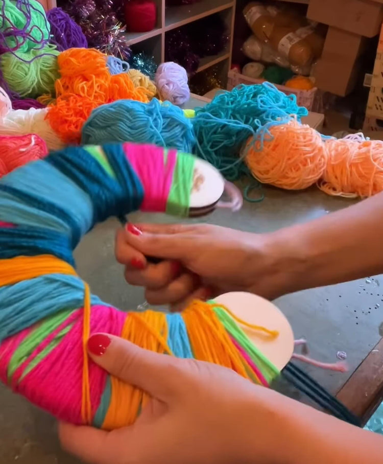 Giant Pom Pom Kit - Bright or Pastel