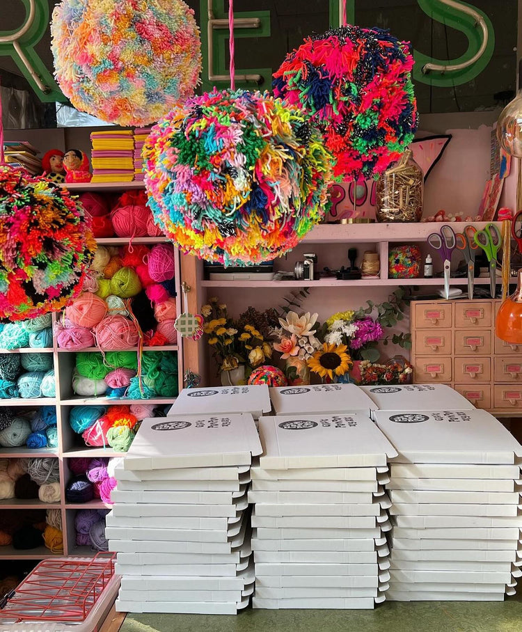 Giant Pom Pom Kit - Bright or Pastel