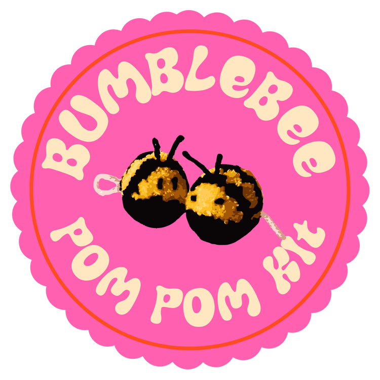 Bumblebee Pom Pom DIY Kit - Pom Pom Craft Kit