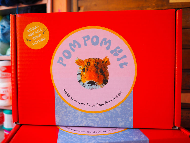 Tiger Pom Pom DIY Kit