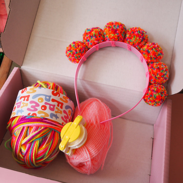 Confetti Pom Pom Headband Kit