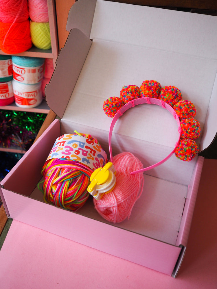 Confetti Pom Pom Headband Kit