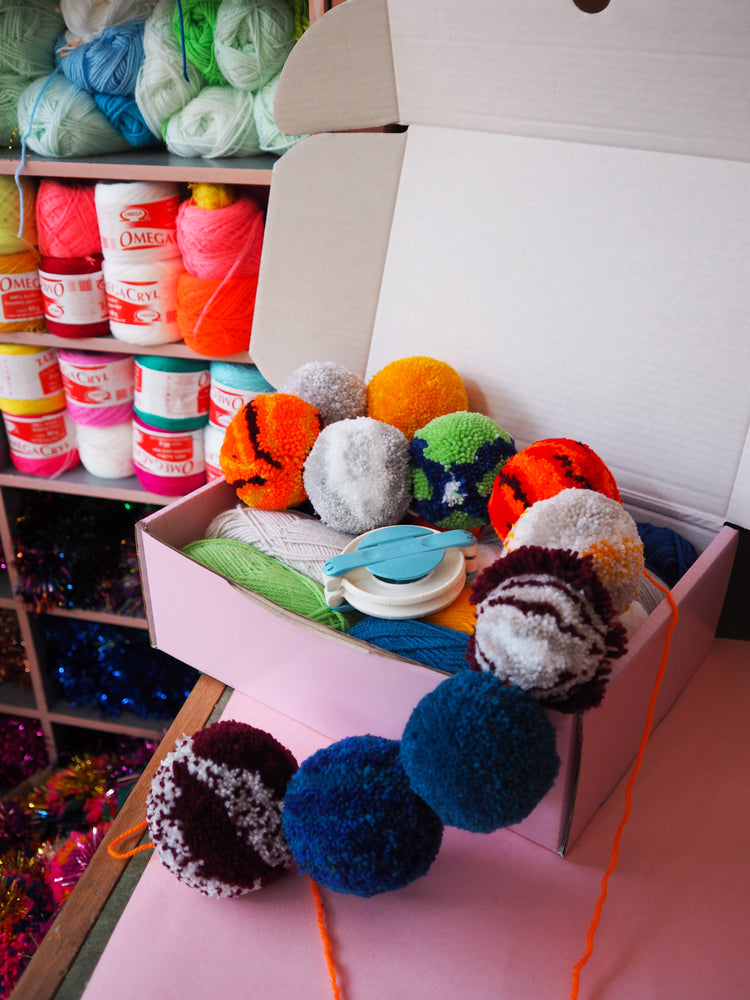 Solar System Pom Pom DIY Kit