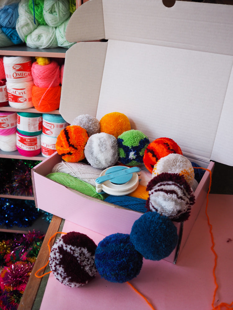 Solar System Pom Pom DIY Kit