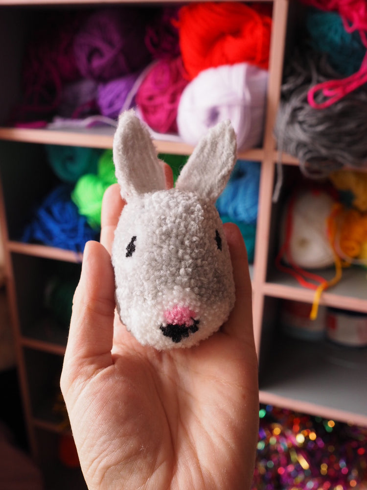 Bunny Pom Pom DIY Kit - Advanced Pom Pom Craft Kit
