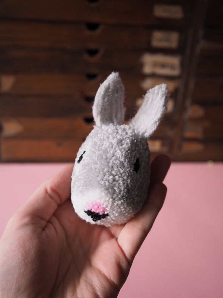 Bunny Pom Pom DIY Kit - Advanced Pom Pom Craft Kit