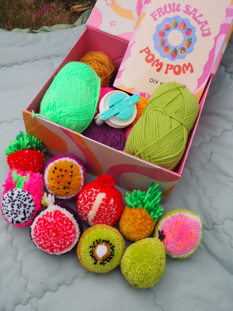 Kit de pompones para ensalada de frutas: ¡prepara 10 frutas diferentes! - Reservar