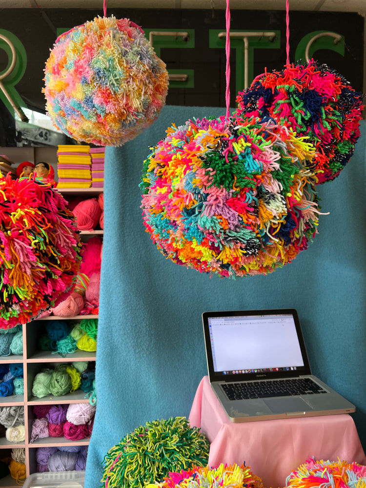 Giant Pom Pom Kit - Bright or Pastel