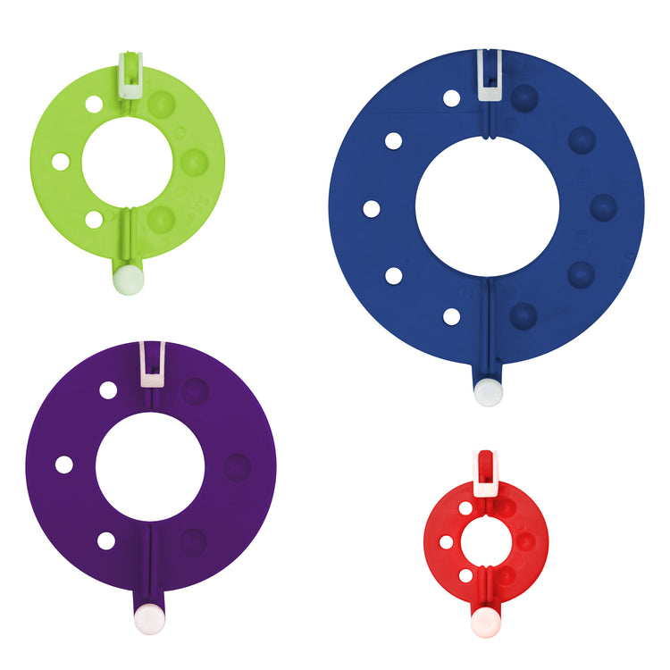 KnitPro Split Pom Pom Makers - 4 pack