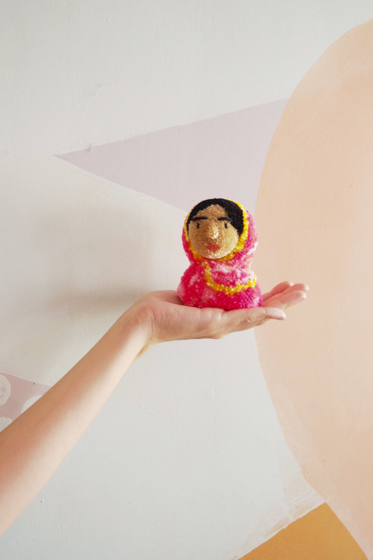 Custom Pom Pom Person