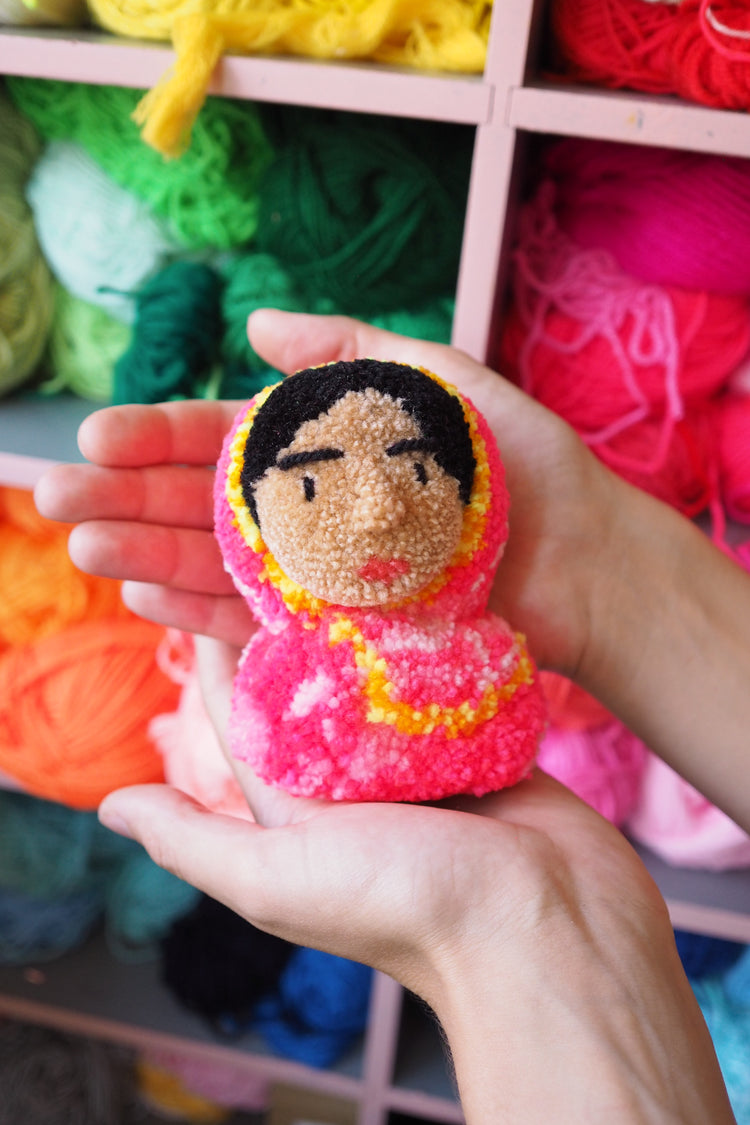Custom Pom Pom Person