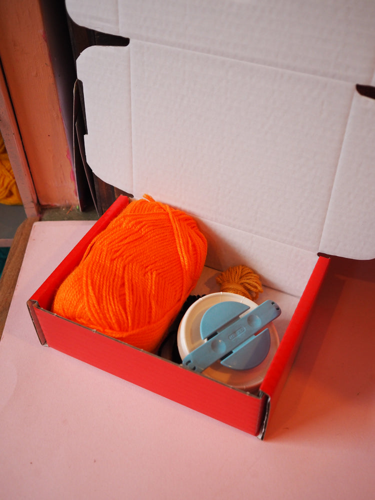 Pumpkin Pom Pom DIY Kit