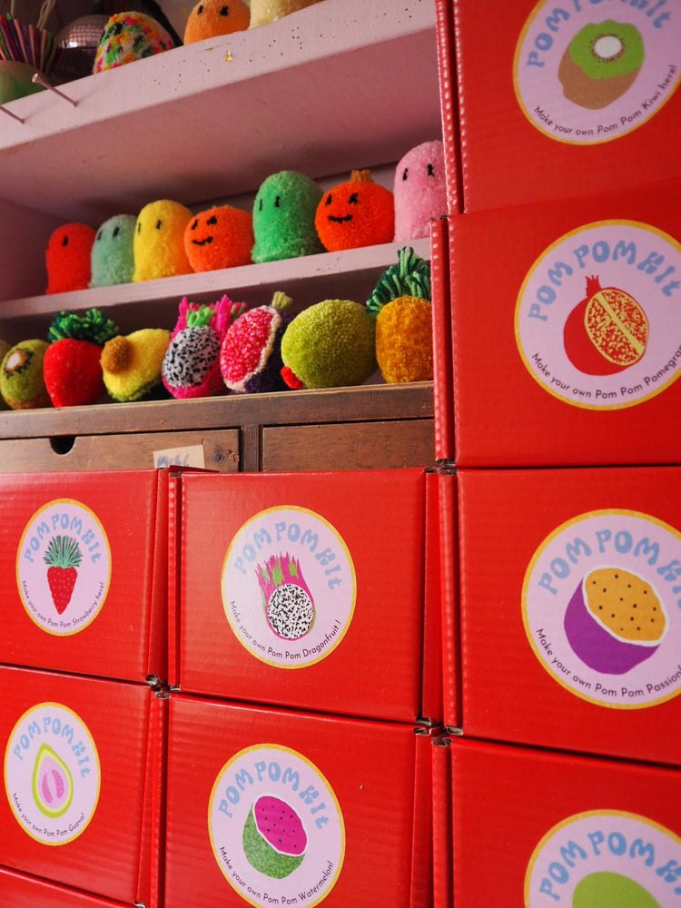Fruit Bauble Pom Pom DIY Kit - Choose your fruit