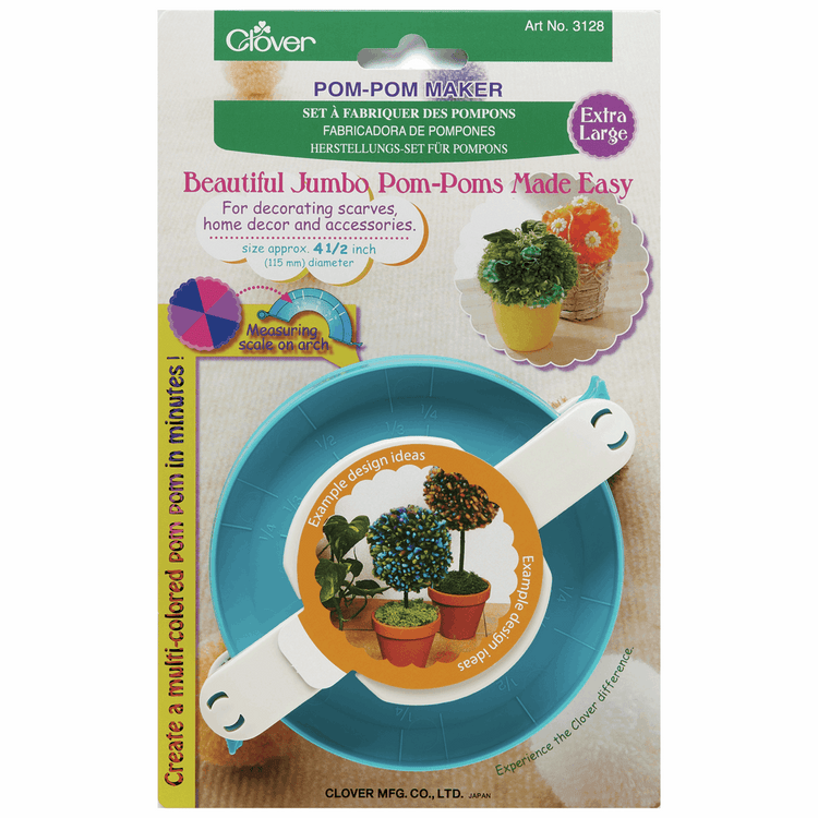Clover XL Pom Pom Maker - 11.5cm