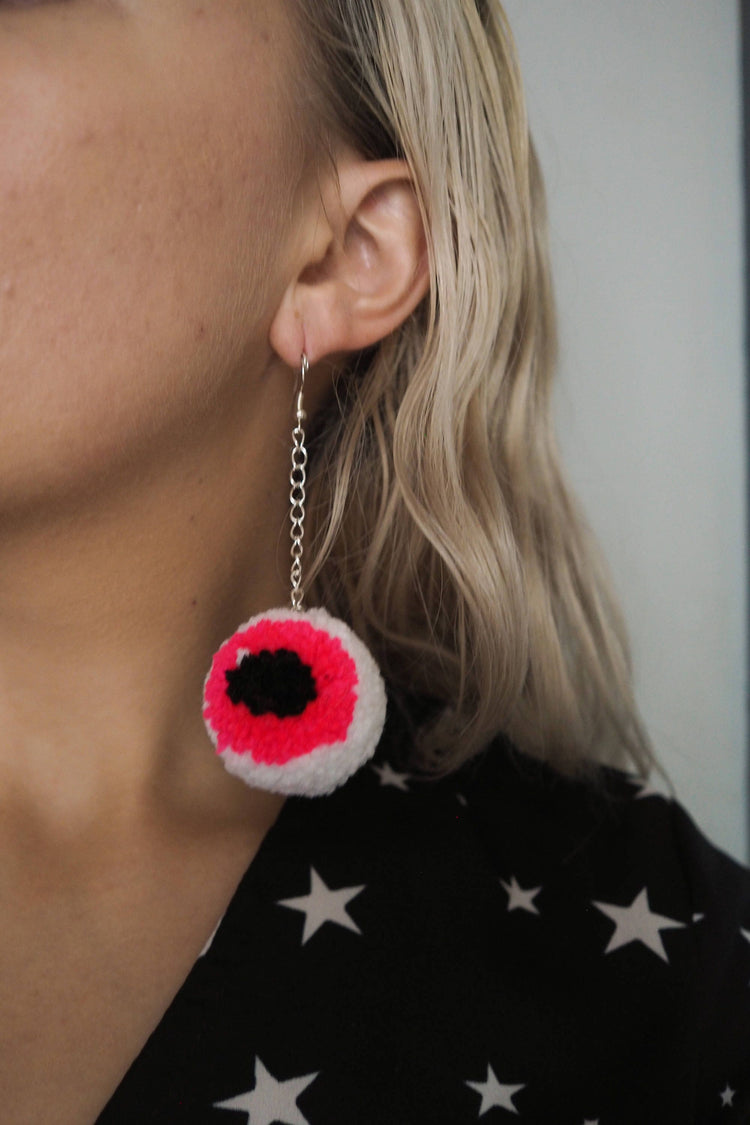 Fun Halloween Eyeball Earrings
