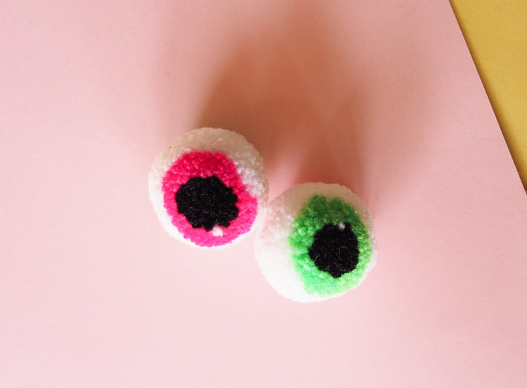 Fun Halloween Eyeball Earrings