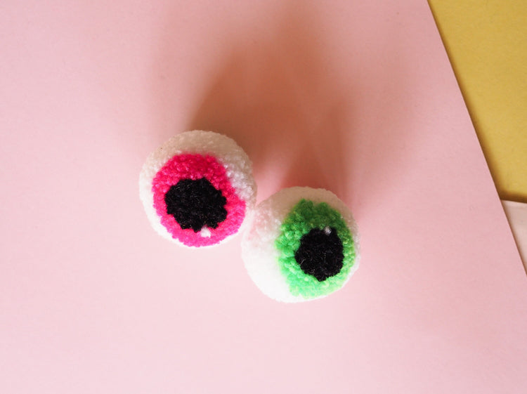 Fun Halloween Eyeball Earrings
