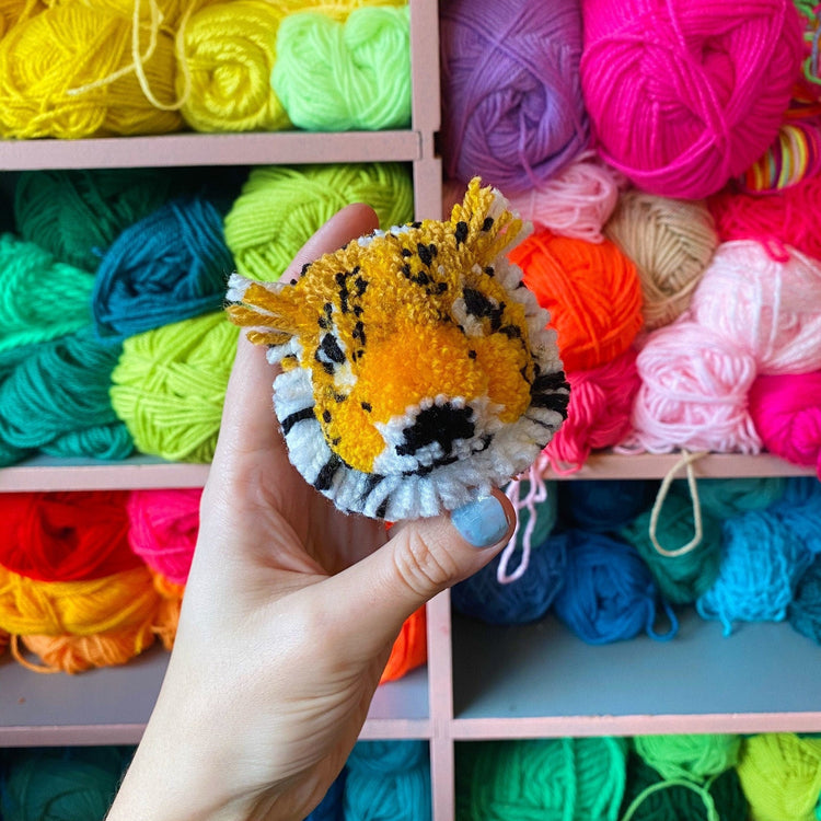 Tiger Pom Pom DIY Kit