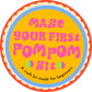 Make Your First Pom Pom Kit! Customise your own colours