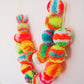 Multicolour Pom Pom Christmas Tree Garland