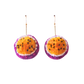 Passionfruti Pom Pom Earrings Sample Sale