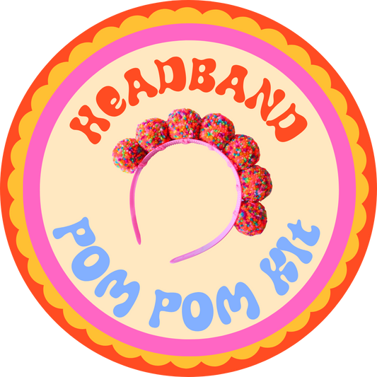 Confetti Pom Pom Headband Kit