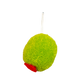 Handmade Olive Pom Pom Bauble Ornament Decoration - Christmas