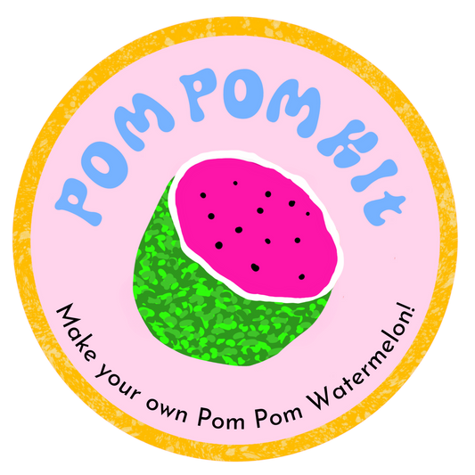 Watermelon Pom Pom DIY Kit