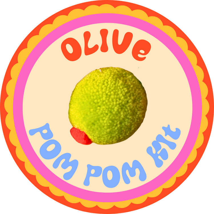 Fruit Bauble Pom Pom DIY Kit - Choose your fruit