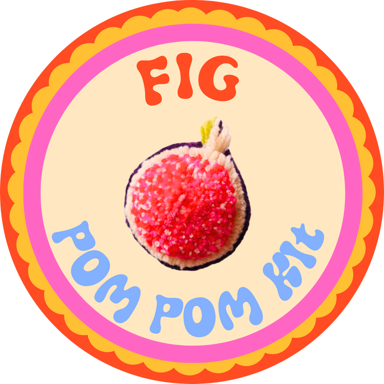 Fruit Bauble Pom Pom DIY Kit - Choose your fruit