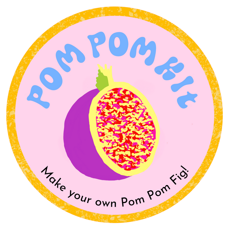 Fig Pom Pom DIY Kit