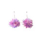 Mini Tinsel Earrings Sample Sale - Lilac