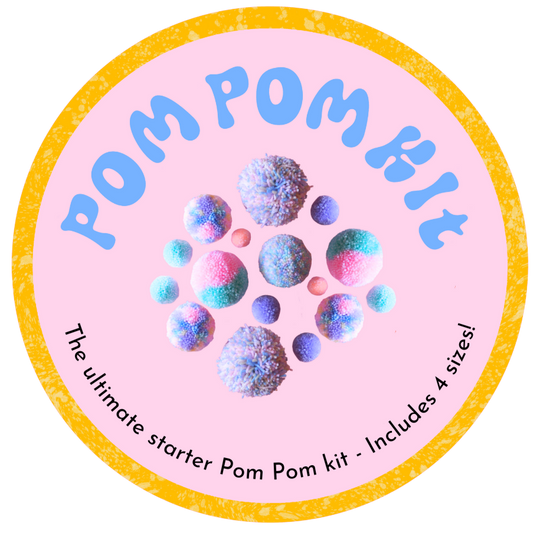 Pastel starter pom pom kit