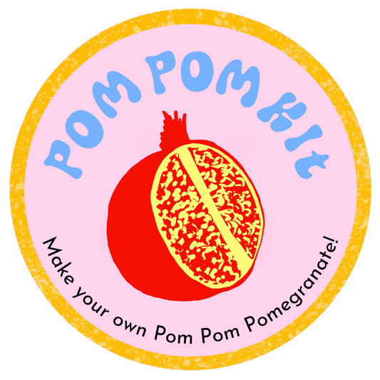 Pomegranate Pom Pom DIY Kit