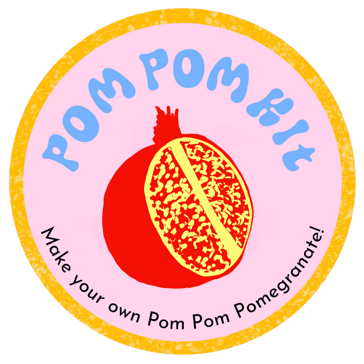 Pomegranate Pom Pom DIY Kit