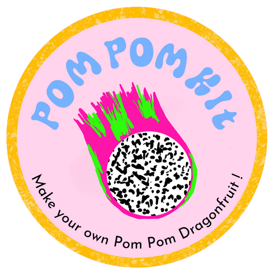Dragonfruit Pom Pom DIY Kit