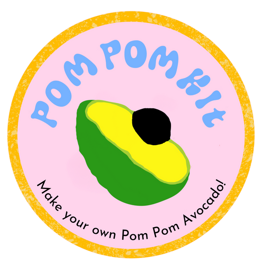Avocado Pom Pom DIY Kit
