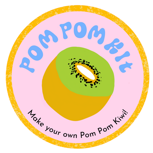 Kiwi Pom Pom DIY Kit