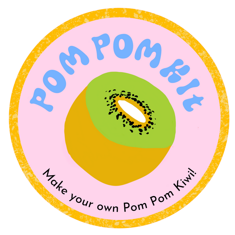 Kiwi Pom Pom DIY Kit