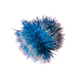 Blue Flecked tinsel 2 metre garland