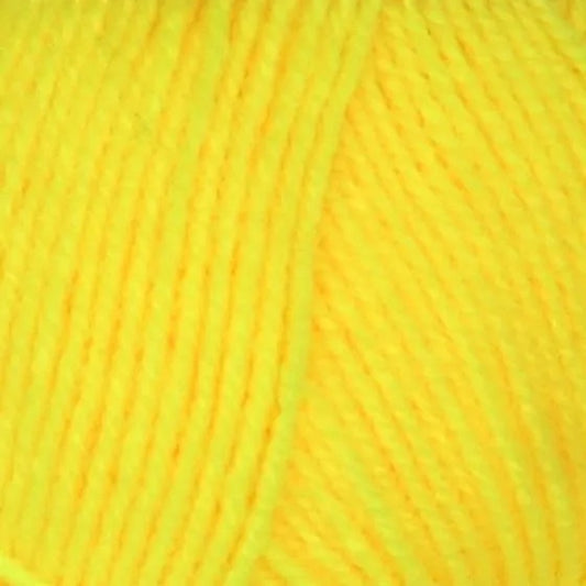 Bright Yellow Acrylic Yarn DK 100g- Cygnet Yarns