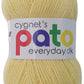 Buttermilk Acrylic Yarn DK 100g- Pato Cygnet Yarns