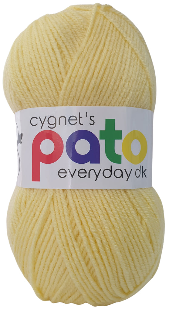 Buttermilk Acrylic Yarn DK 100g- Pato Cygnet Yarns