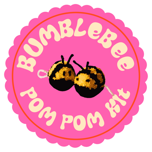 Bumblebee Pom Pom DIY Kit - Pom Pom Craft Kit
